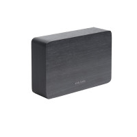 Budík Square KA5653BK, 15cm